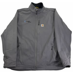 Carhartt Crowley Rain Defender Softshell Grey Jacket Men's XLT Style #102199